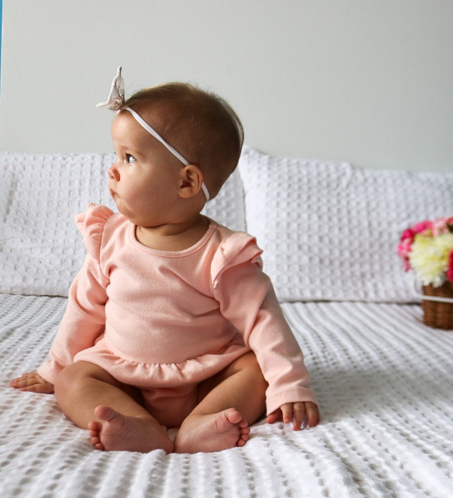 Comfy Flutter Romper - Pink