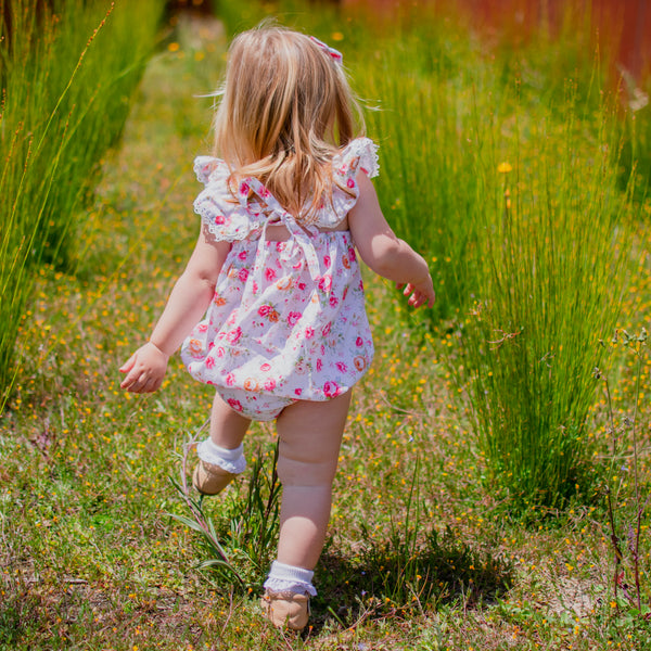 Bubble Romper + Headband - Peyton, - LollipopHouse
