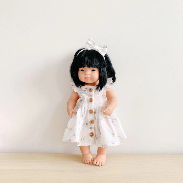 Doll Day Dreamer Dress + Bow - Daisy