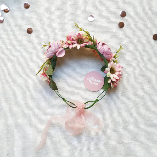 Flower Crown - Gabriella, - LollipopHouse