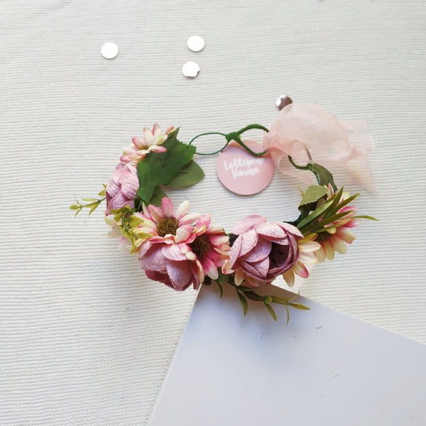 Flower Crown - Gabriella, - LollipopHouse