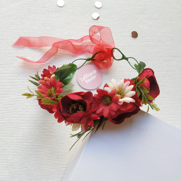 Flower Crown - Rayna, - LollipopHouse