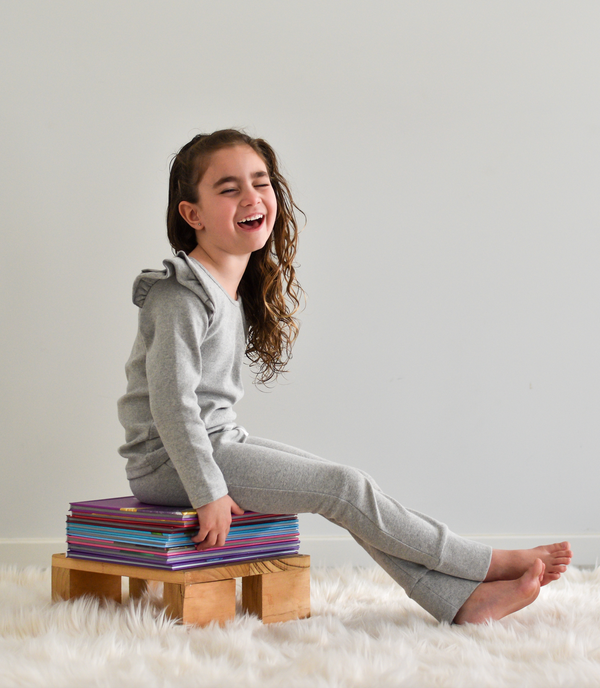 Comfy Flutter Top - Grey