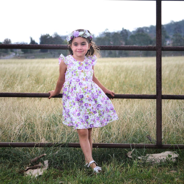 Flutter Dress - Evelyn, - LollipopHouse