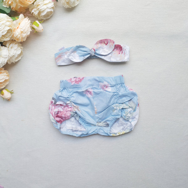 Detachable Overall + TopKnot - Kenzie, - LollipopHouse