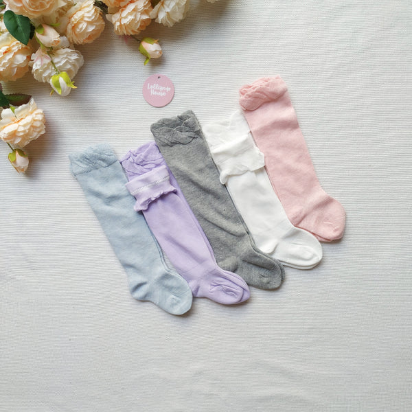 Knee High Tights - Basics, - LollipopHouse