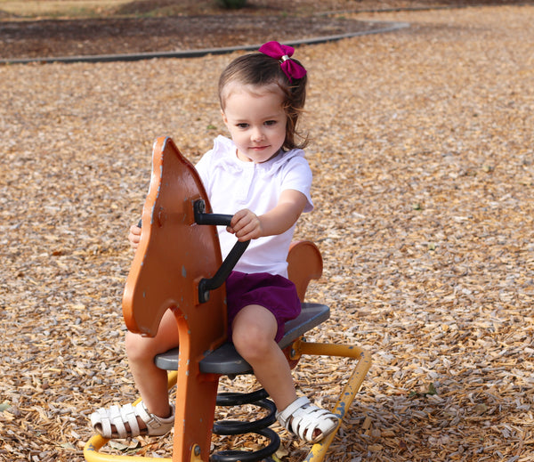 Ruffle Short Sleeve - White, - LollipopHouse