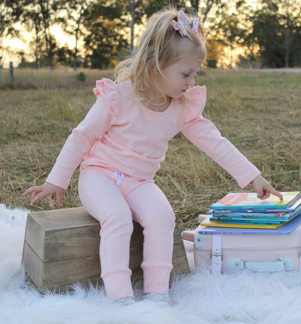 Comfy Flutter Top - Pink