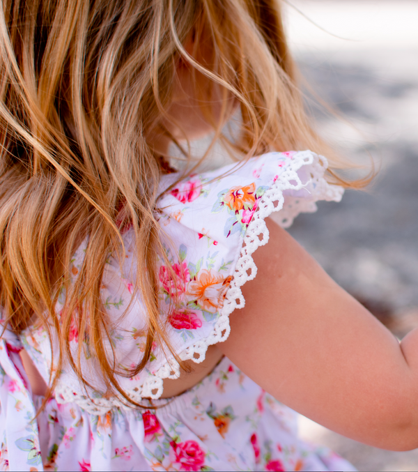 Bubble Romper + Headband - Peyton, - LollipopHouse