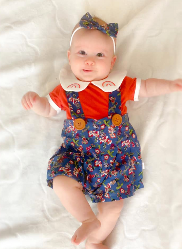 Suspender Pleated Shorts - Bonnie