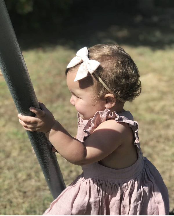 Sailor Bow Hair Clip / Headband, - LollipopHouse