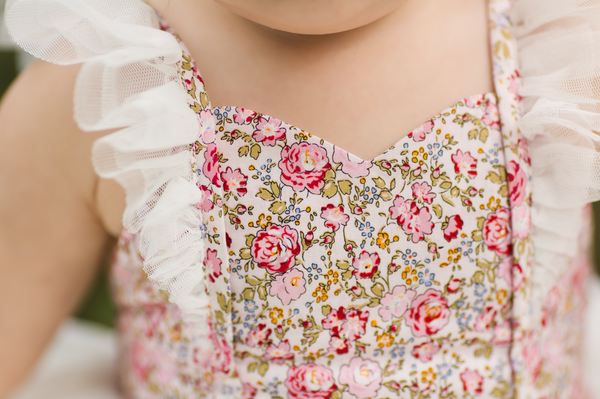 Fairy Tutu Dress + Bow - Rosetta