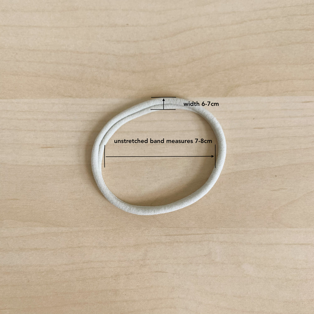 Ultrasoft Baby Nylon Headbands - Purple