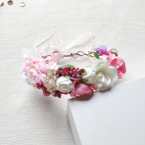 Flower Crown - Camellia, - LollipopHouse