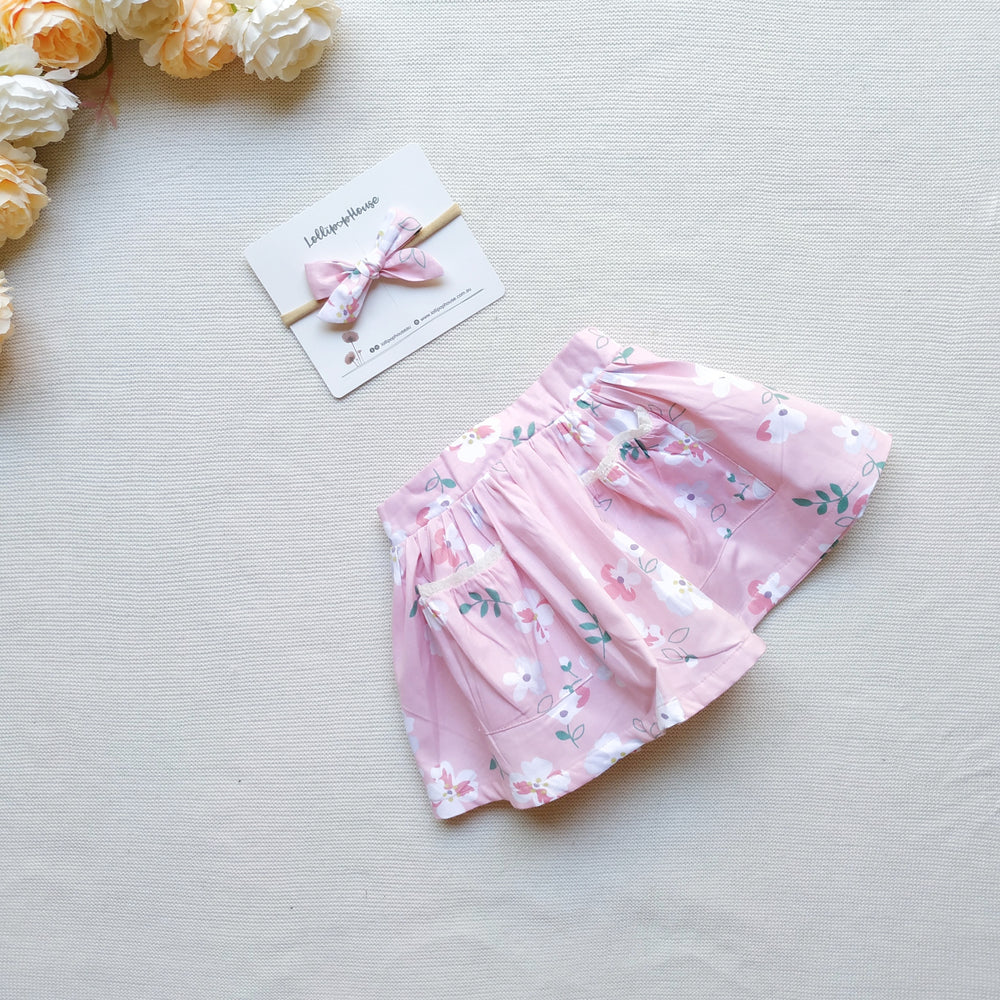 Detachable Flutter Pinny + Headband - Caitlyn, - LollipopHouse