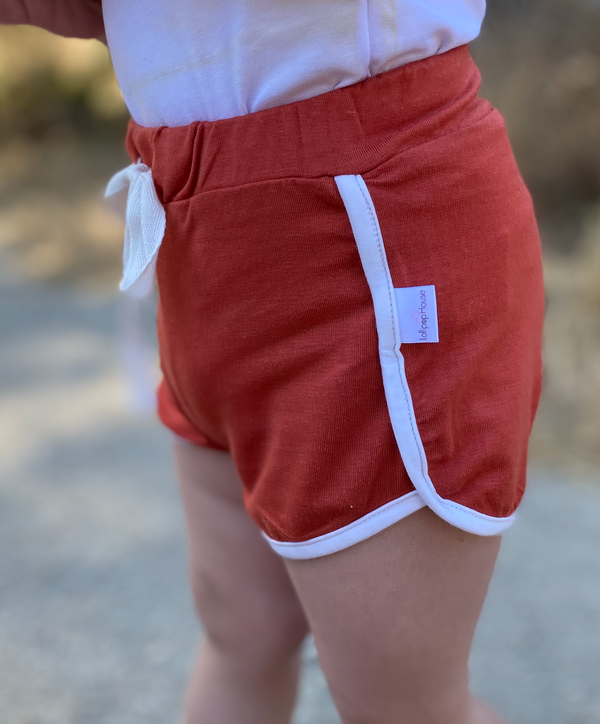 Comfy Shorts - Rust