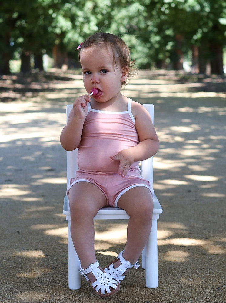 Comfy Summer Singlet - Dusty Pink