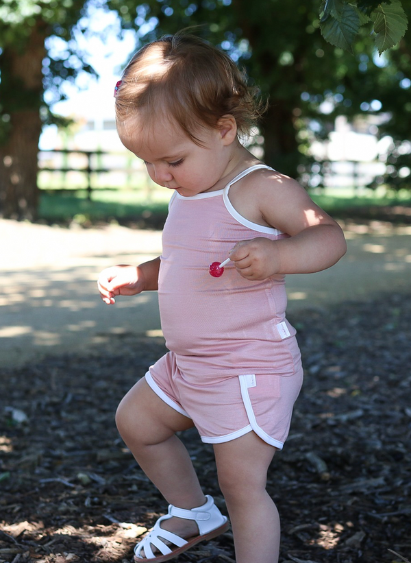 Comfy Shorts - Dusty Pink