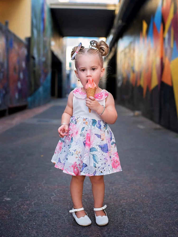Summer Dress + Bow - Sophia
