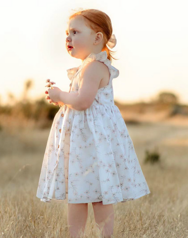 Day Dreamer Dress + Bow - Daisy