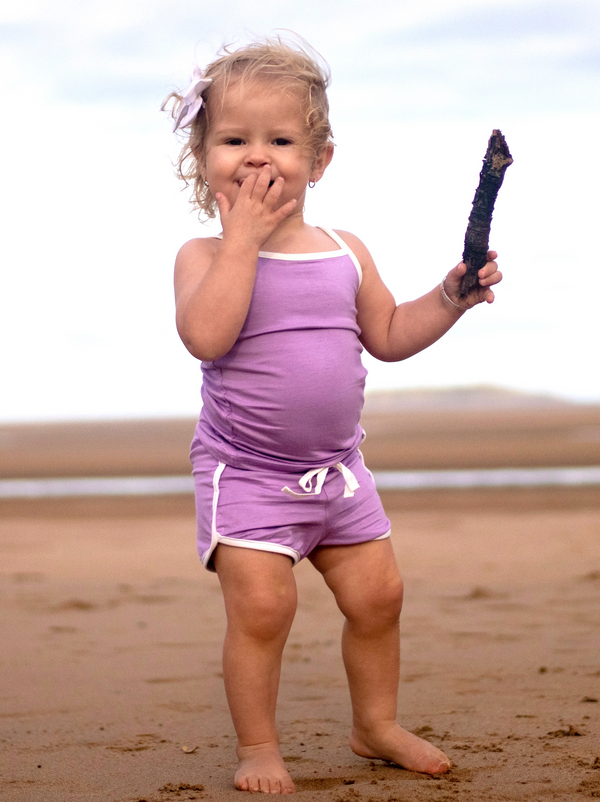 Comfy Shorts - Purple