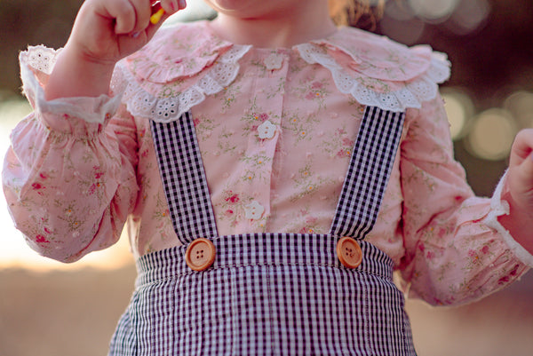 Long Sleeve Blouse Top - Zoe