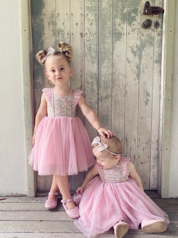 Fairy Tutu Dress + Bow - Delilah