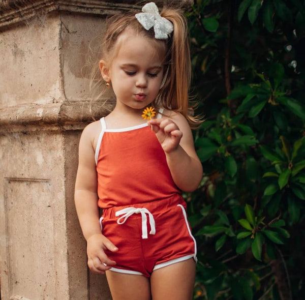 Comfy Summer Singlet - Rust