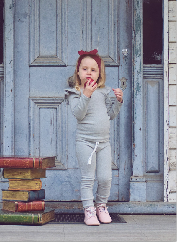 Comfy Flutter Top - Grey