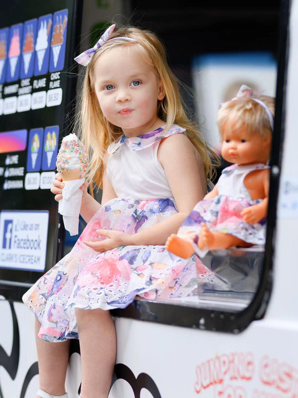 Summer Dress + Bow - Sophia