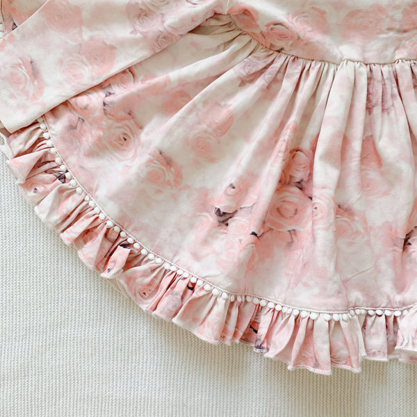 Long Sleeve Frill Dress - Hope