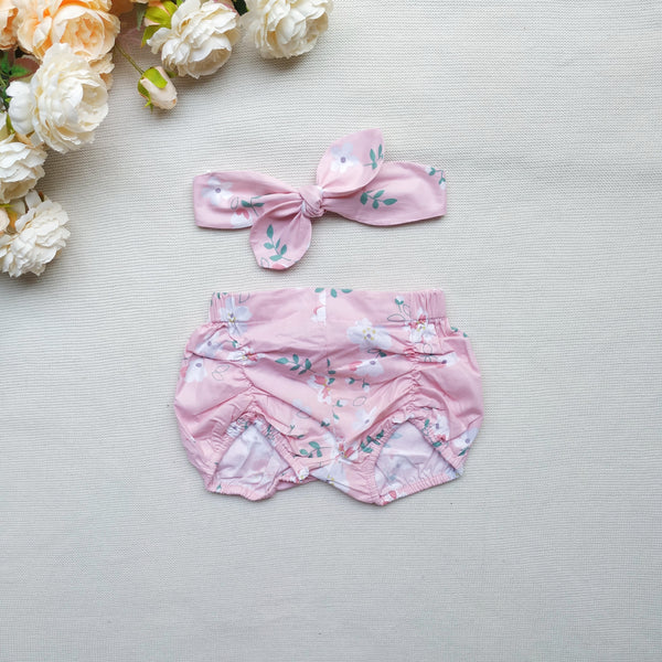 Detachable Overall + TopKnot - Caitlyn, - LollipopHouse