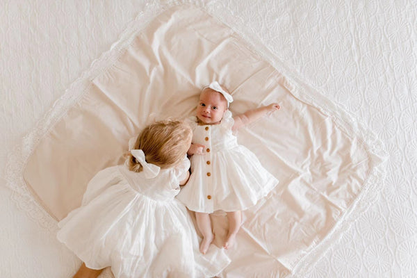 Day Dreamer Dress + Bow - White