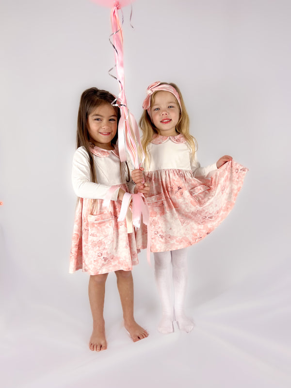 Stretch Cotton Dress with Pockets - Hope