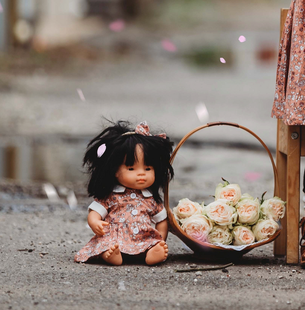 Doll Polly Dress + Headband - Adeline