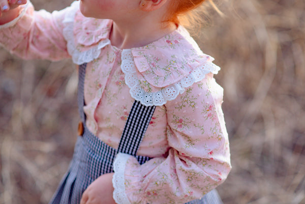 Long Sleeve Blouse Top - Zoe