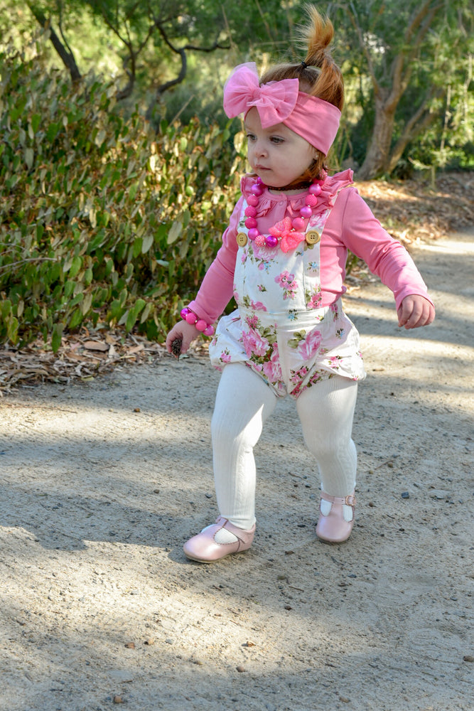 Tulle Headwrap - Rose,  - LollipopHouse
