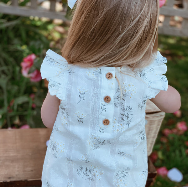 Flutter Top + Bow - Pippa