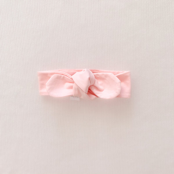 Top Knot Headwrap - Baby Pink