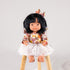 Doll Tutu Dress + Bow - Autumn Breeze