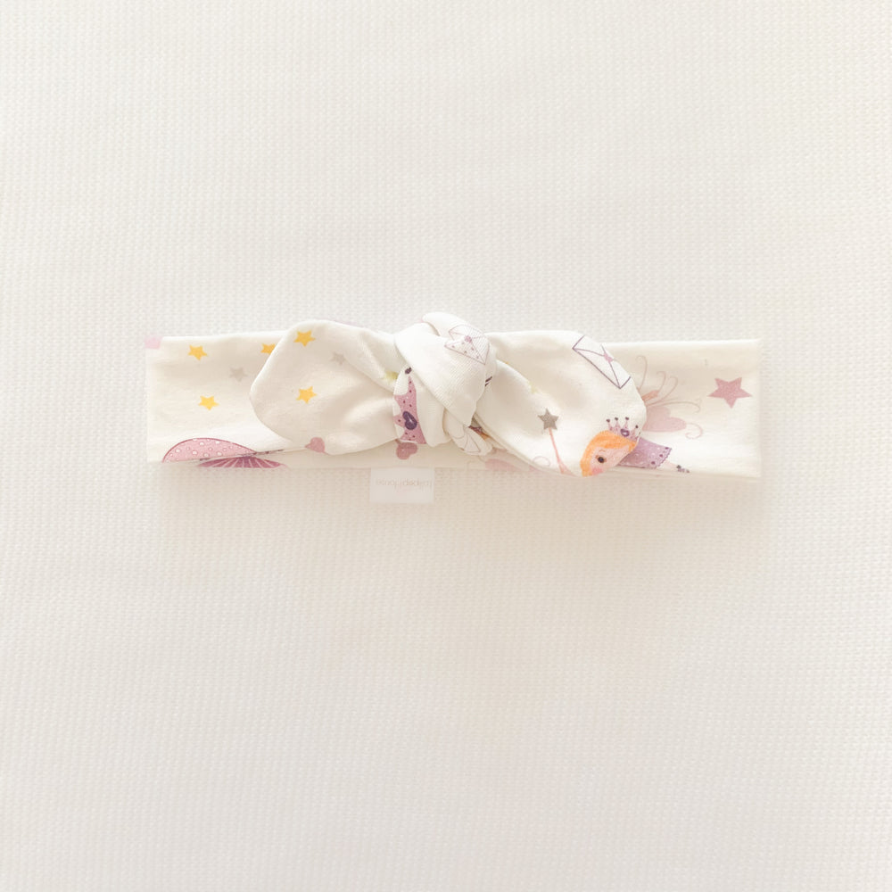 Top Knot Headwrap - Fairy Garden